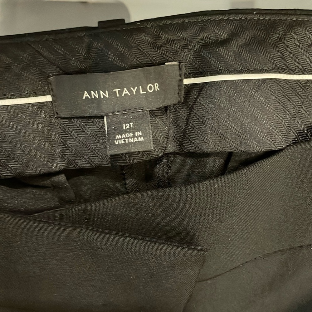 Ann Taylor Black Slacks - Like New!